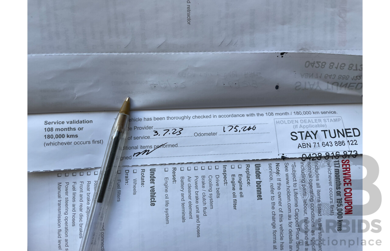 3/2016 Holden Colorado LS (4x4) RG MY15 C/Chas White 2.8L