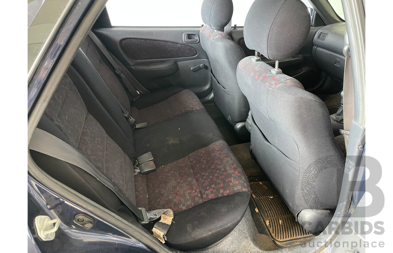 6/2000 Toyota Corolla Levin SECA AE112R 5d Liftback Blue 1.8L