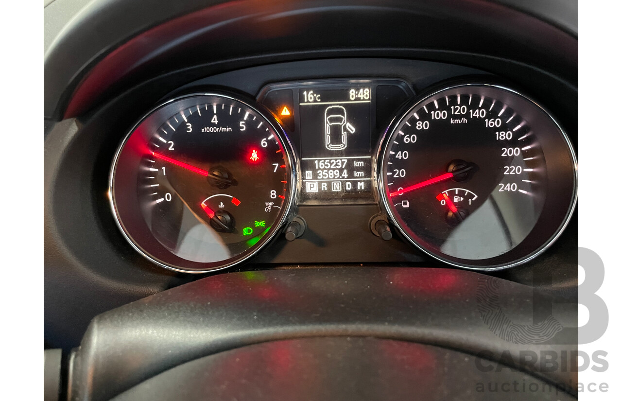 8/2012 Nissan Dualis Ti (4x2) J10 SERIES II 4d Wagon Black 2.0L