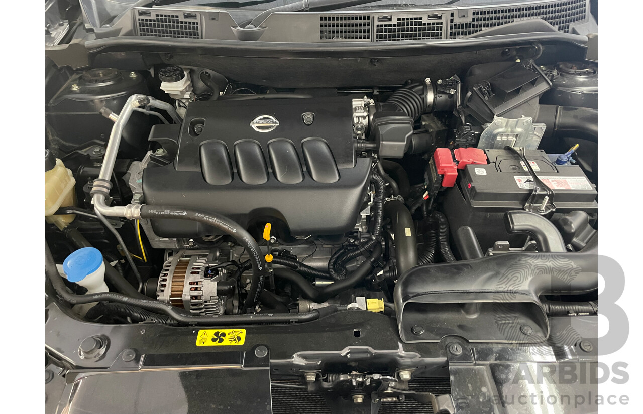 8/2012 Nissan Dualis Ti (4x2) J10 SERIES II 4d Wagon Black 2.0L