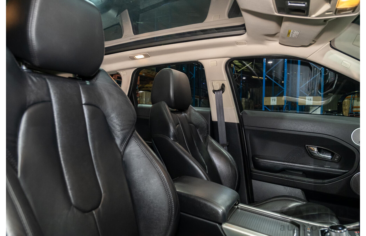 5/2013 Land Rover Range Rover Evoque SD4 PURE LV MY13 5d Wagon Fuji White Turbo Diesel 2.2L