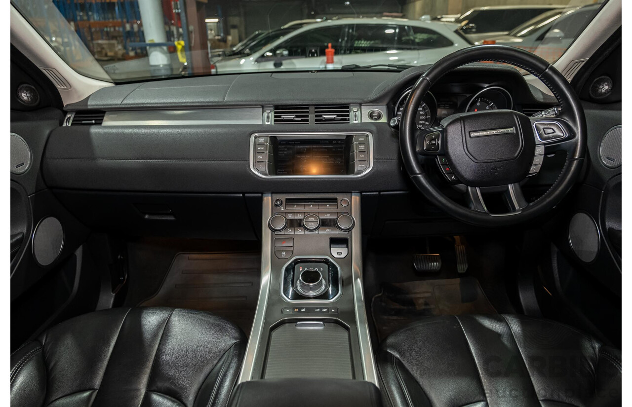 5/2013 Land Rover Range Rover Evoque SD4 PURE LV MY13 5d Wagon Fuji White Turbo Diesel 2.2L