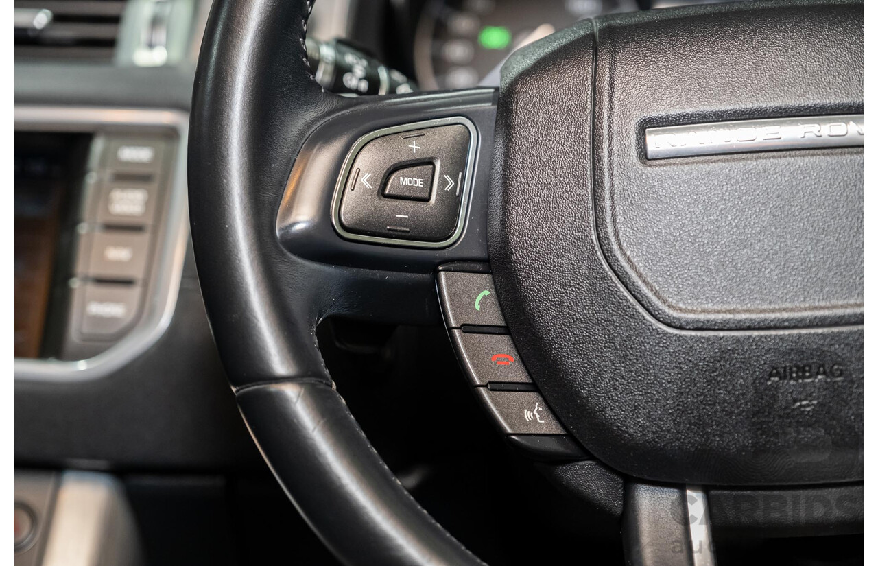 5/2013 Land Rover Range Rover Evoque SD4 PURE LV MY13 5d Wagon Fuji White Turbo Diesel 2.2L