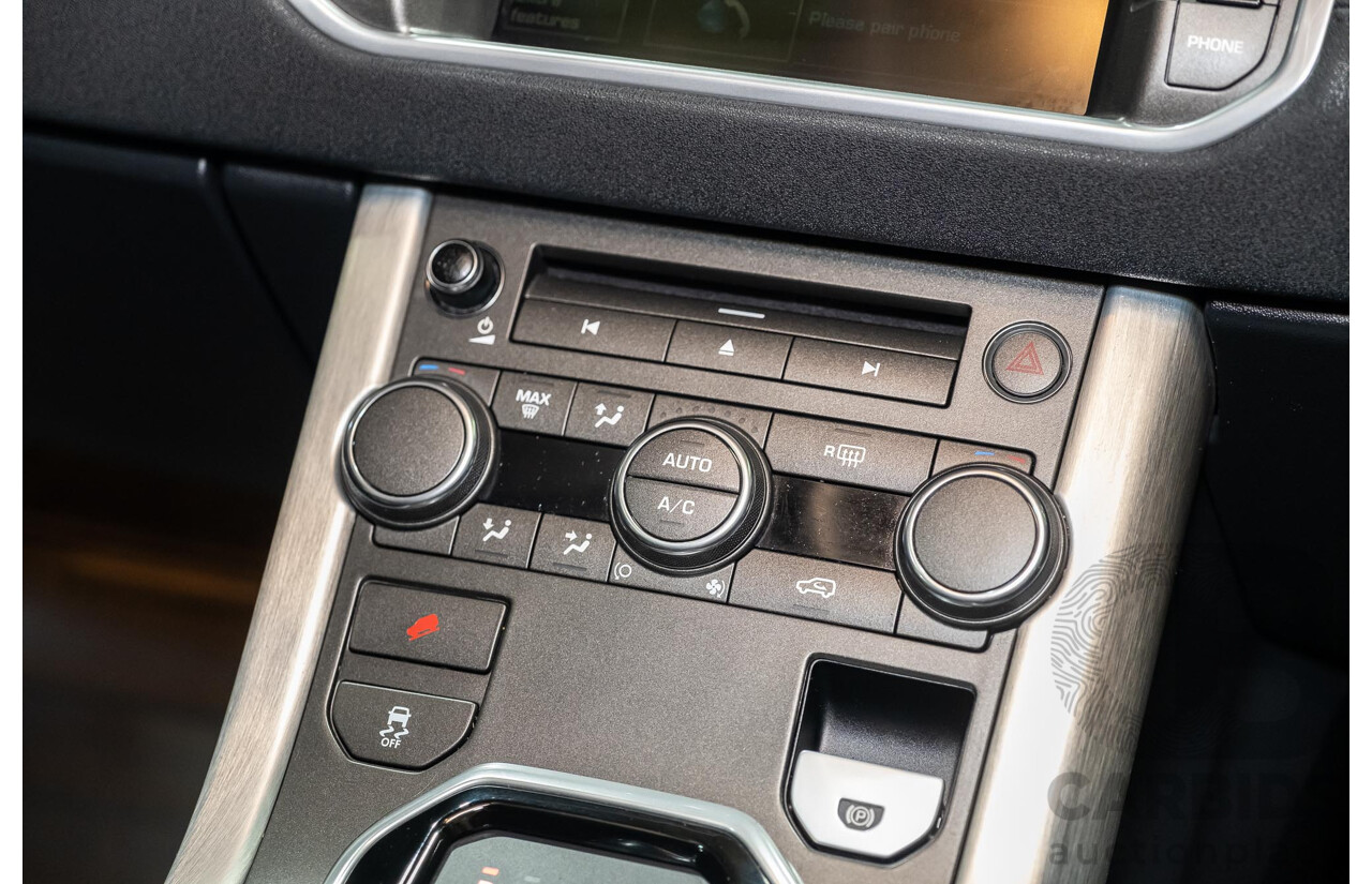 5/2013 Land Rover Range Rover Evoque SD4 PURE LV MY13 5d Wagon Fuji White Turbo Diesel 2.2L