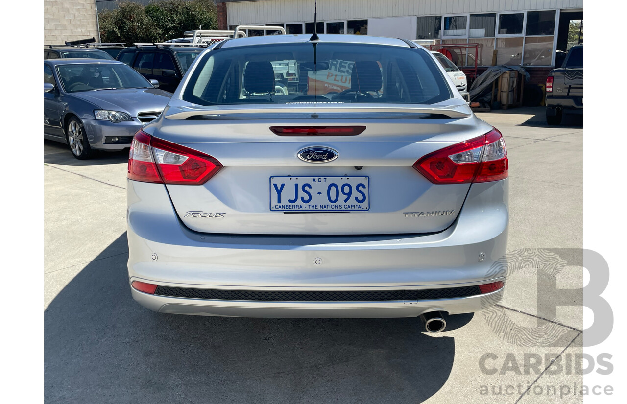 7/2013 Ford Focus Titanium LW MK2 4d Sedan Silver 2.0L