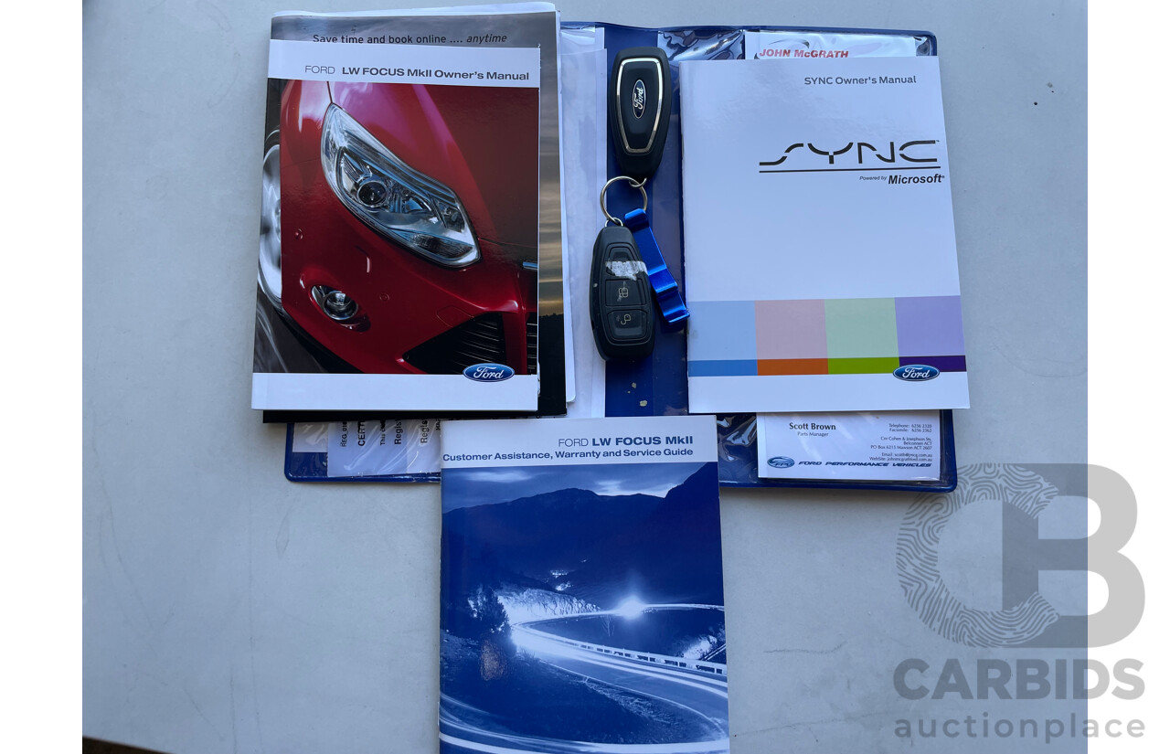 7/2013 Ford Focus Titanium LW MK2 4d Sedan Silver 2.0L