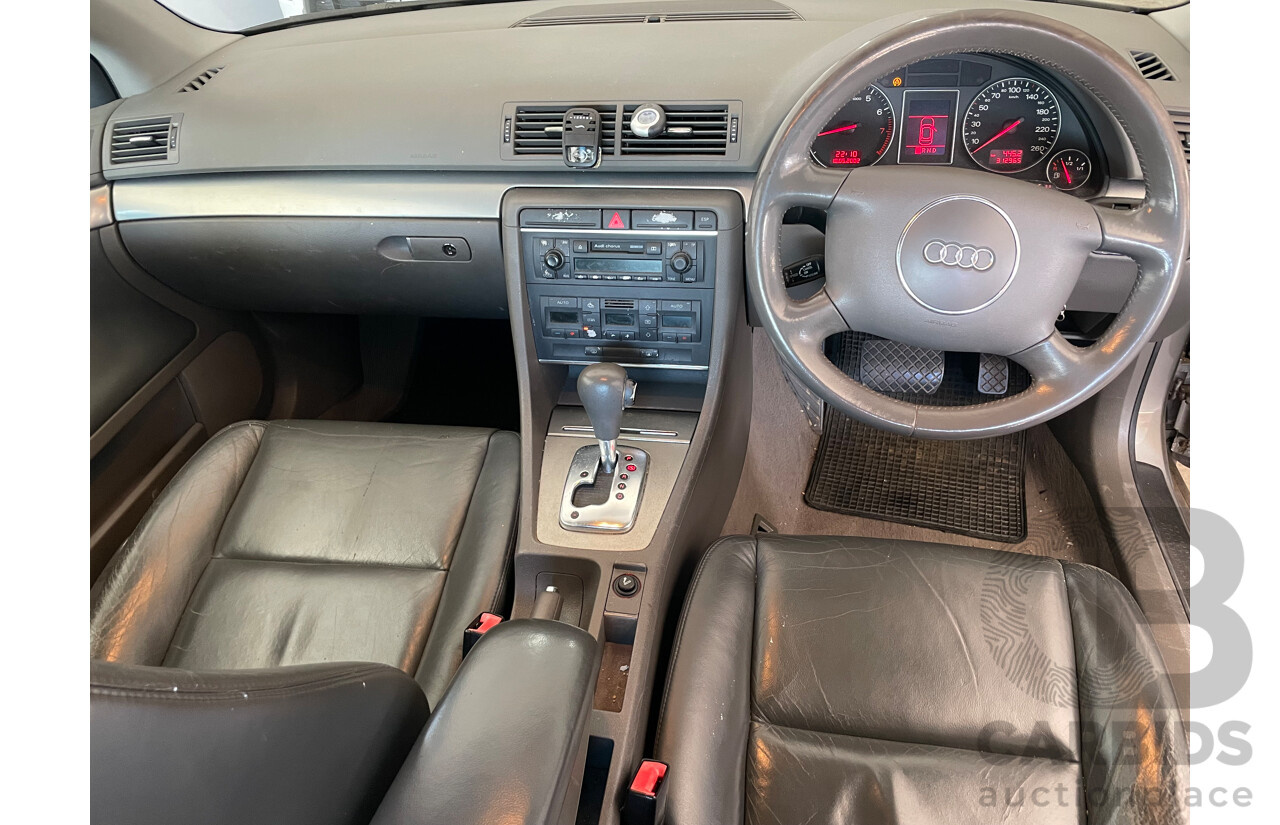 8/2003 Audi A4 2.0 B6 4d Sedan Silver 2.0L