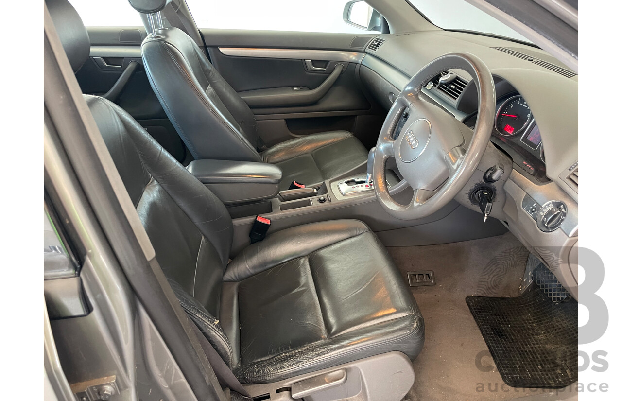 8/2003 Audi A4 2.0 B6 4d Sedan Silver 2.0L
