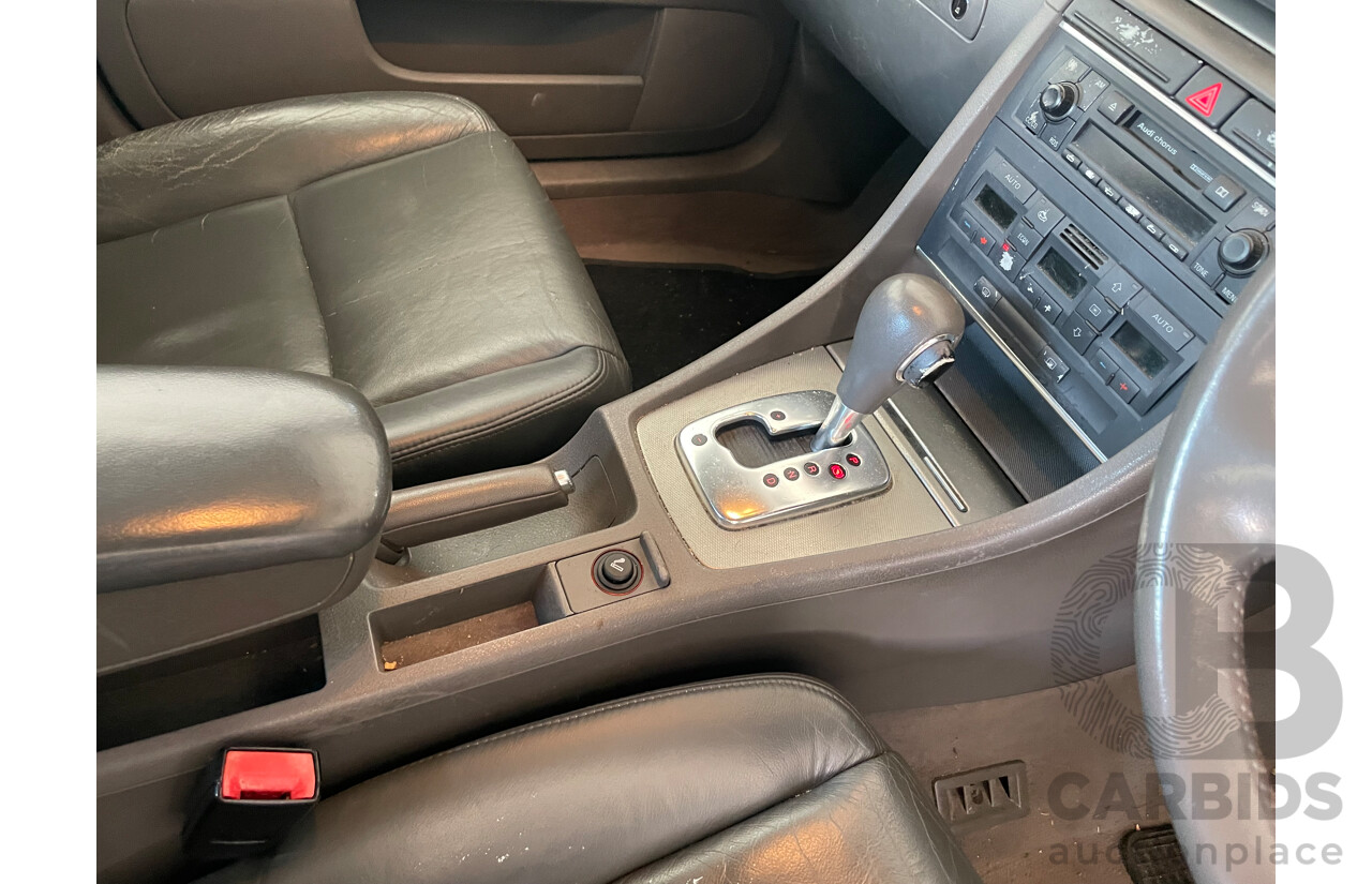 8/2003 Audi A4 2.0 B6 4d Sedan Silver 2.0L