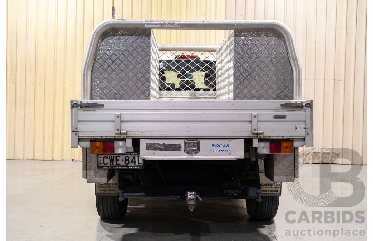 4/2014 Mazda BT-50 GT (4x4) MY13 Dual Cab Utility White Turbo Diesel 3.2L