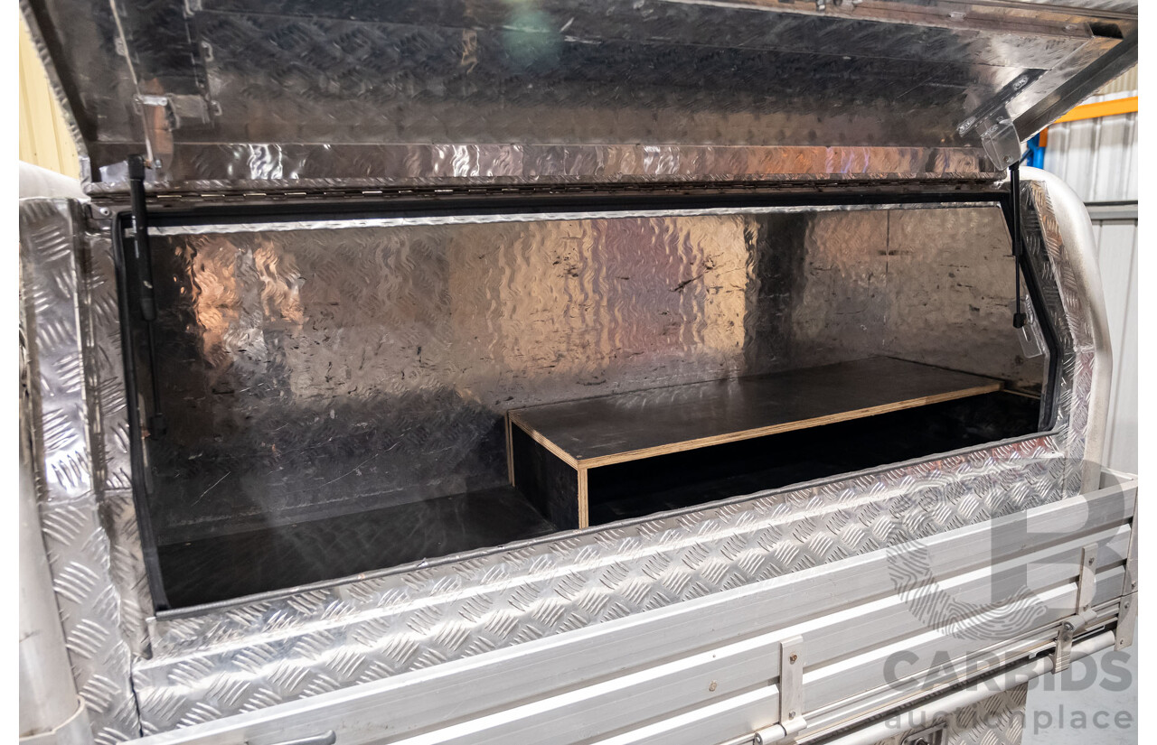 4/2014 Mazda BT-50 GT (4x4) MY13 Dual Cab Utility White Turbo Diesel 3.2L