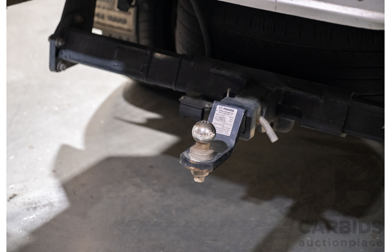 4/2014 Mazda BT-50 GT (4x4) MY13 Dual Cab Utility White Turbo Diesel 3.2L