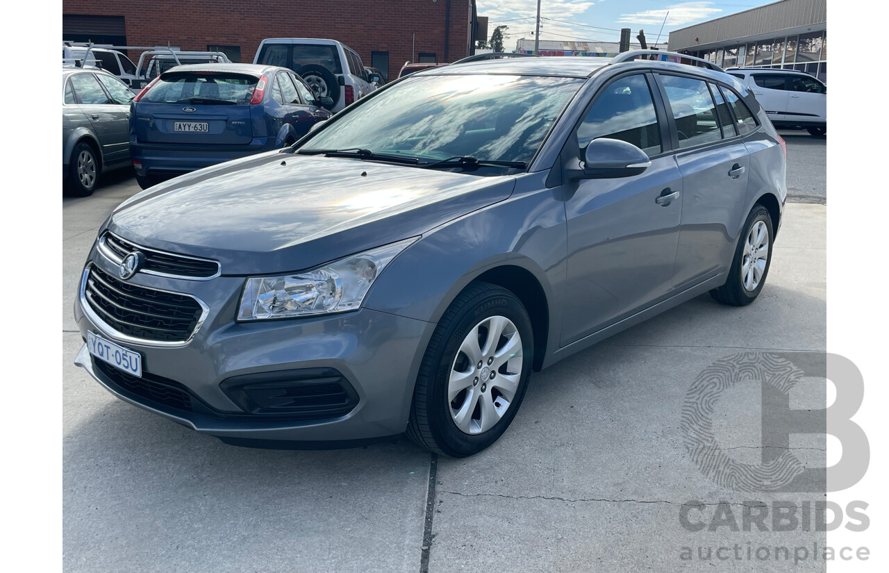 5/2015 Holden Cruze CD JH MY15 4d Sportwagon Grey 1.8L