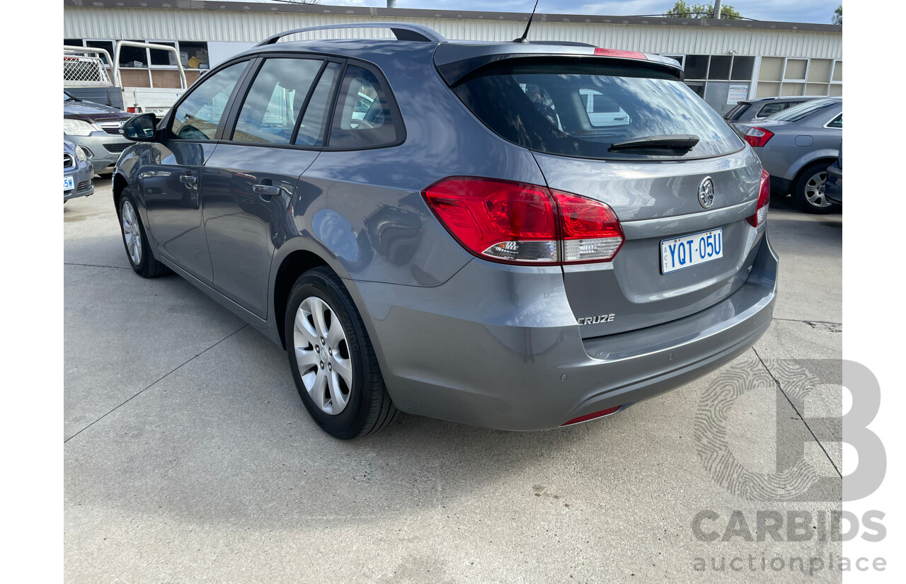 5/2015 Holden Cruze CD JH MY15 4d Sportwagon Grey 1.8L
