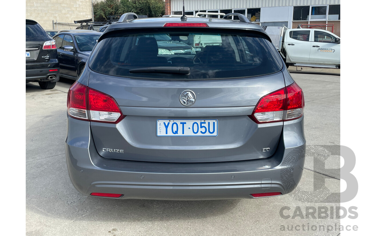 5/2015 Holden Cruze CD JH MY15 4d Sportwagon Grey 1.8L