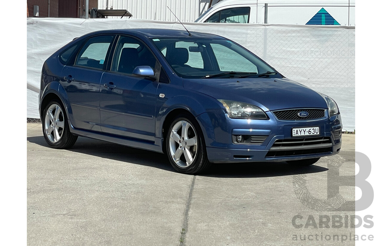 7/2006 Ford Focus Zetec LS 5d Hatchback Blue 2.0L