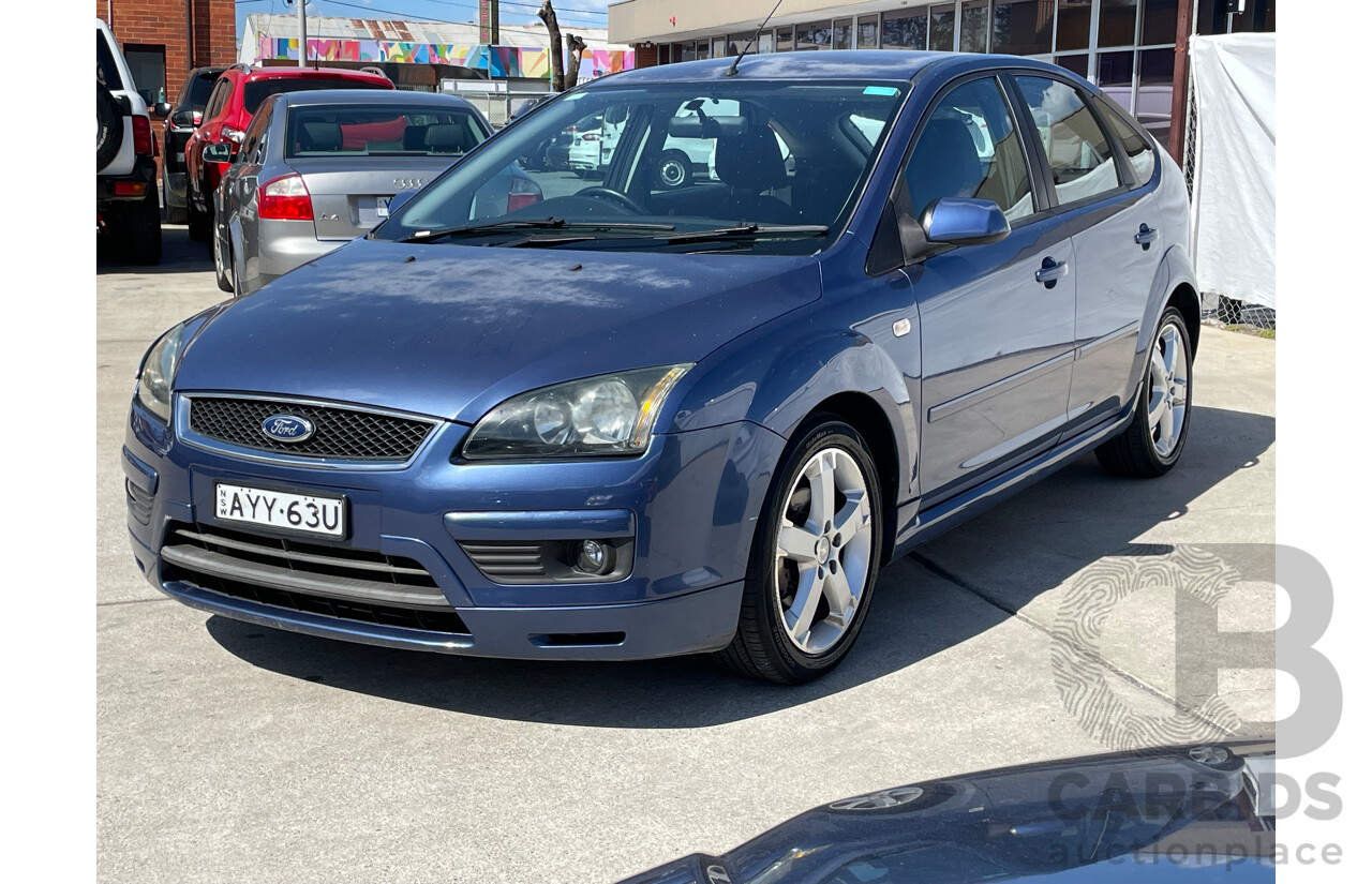 7/2006 Ford Focus Zetec LS 5d Hatchback Blue 2.0L