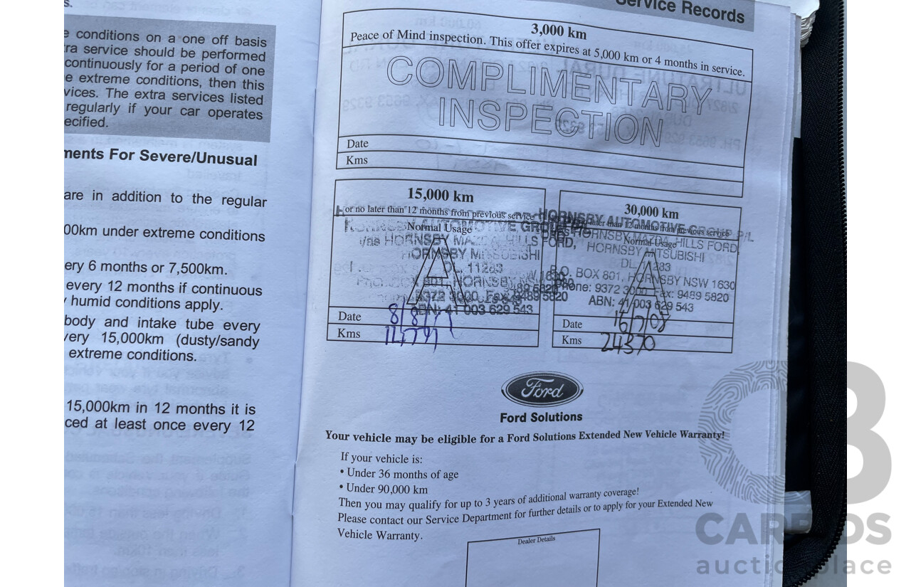 7/2006 Ford Focus Zetec LS 5d Hatchback Blue 2.0L