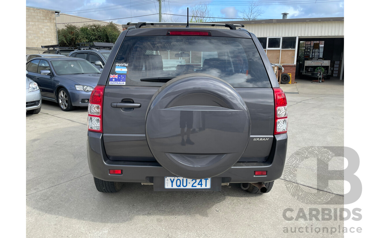 5/2014 Suzuki Grand Vitara Urban (4x2) JT MY13 4d Wagon Grey 2.4L