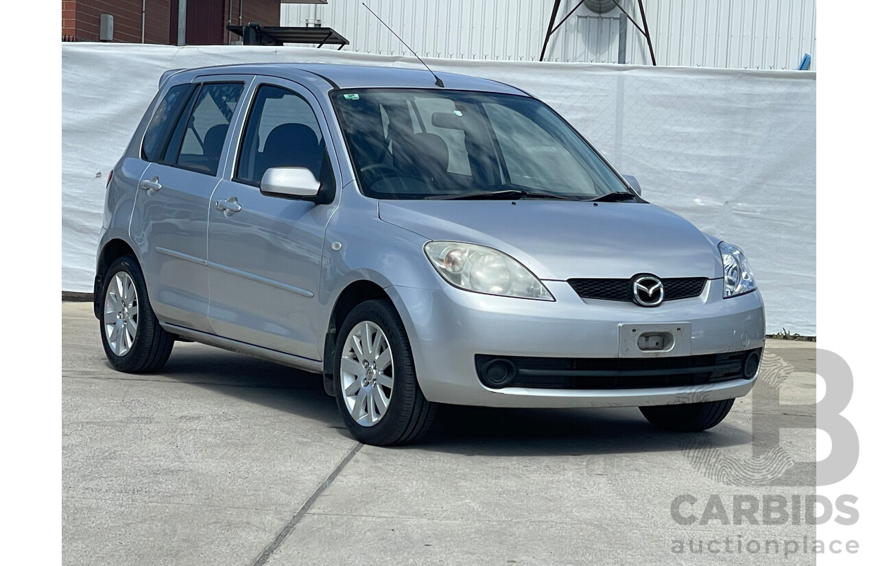 9/2005 Mazda Mazda2 MAXX DY MY05 UPGRADE 5d Hatchback Silver 1.5L