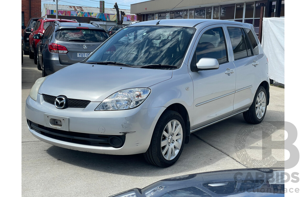 9/2005 Mazda Mazda2 MAXX DY MY05 UPGRADE 5d Hatchback Silver 1.5L
