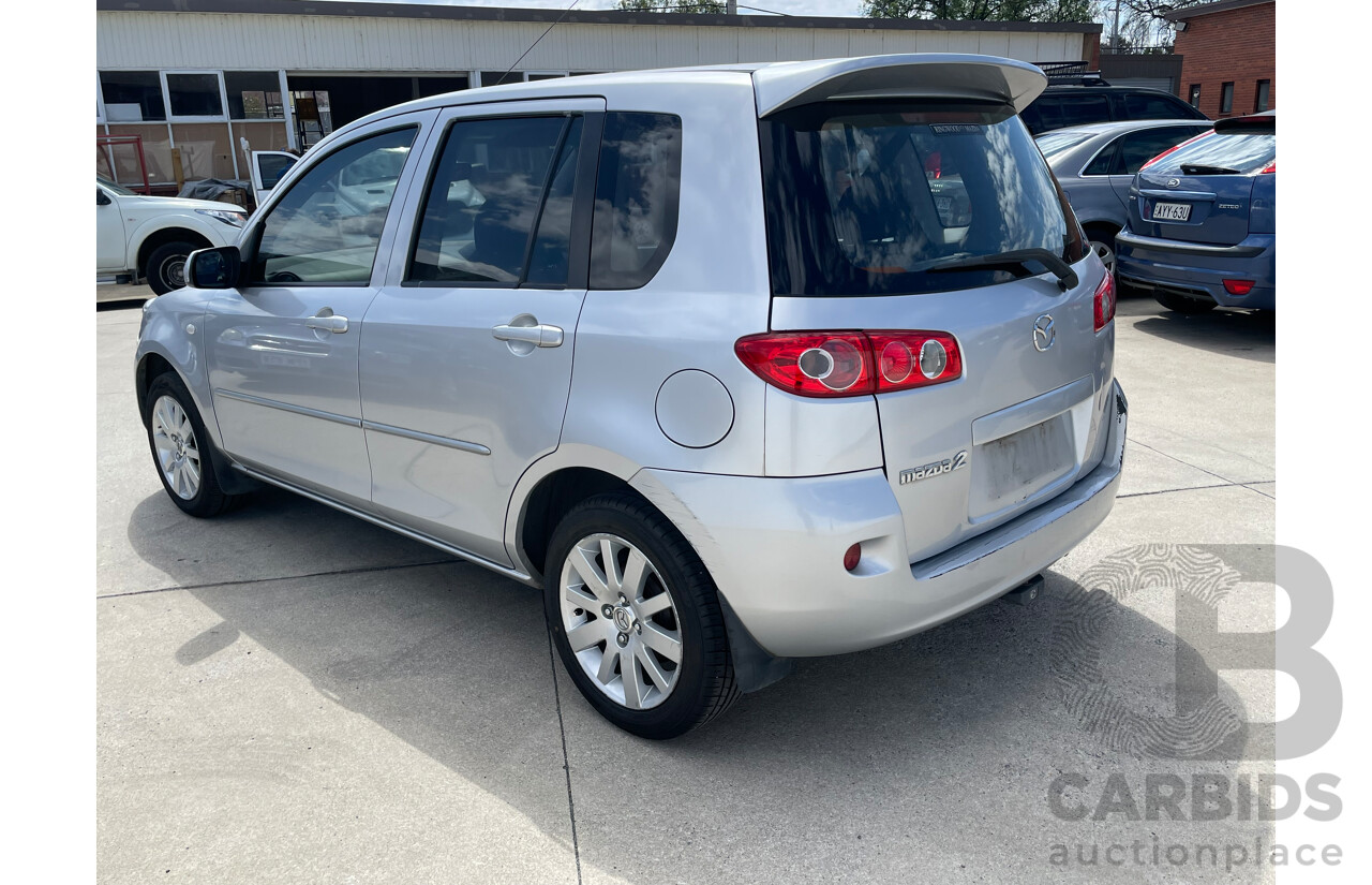 9/2005 Mazda Mazda2 MAXX DY MY05 UPGRADE 5d Hatchback Silver 1.5L
