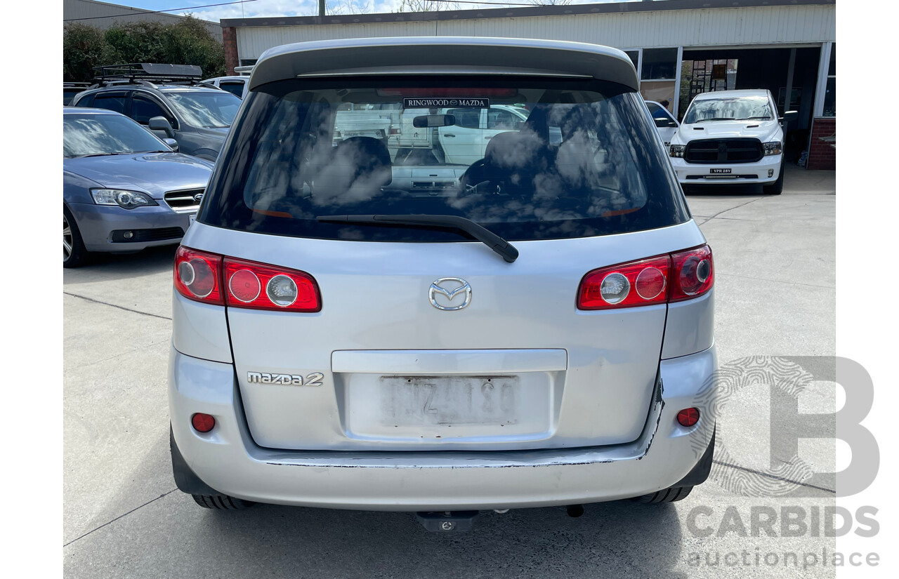 9/2005 Mazda Mazda2 MAXX DY MY05 UPGRADE 5d Hatchback Silver 1.5L