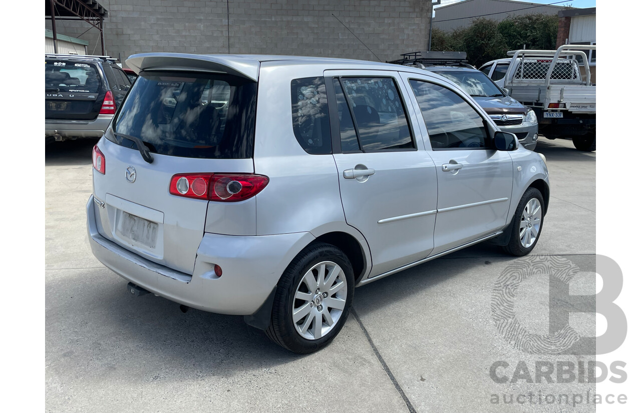 9/2005 Mazda Mazda2 MAXX DY MY05 UPGRADE 5d Hatchback Silver 1.5L