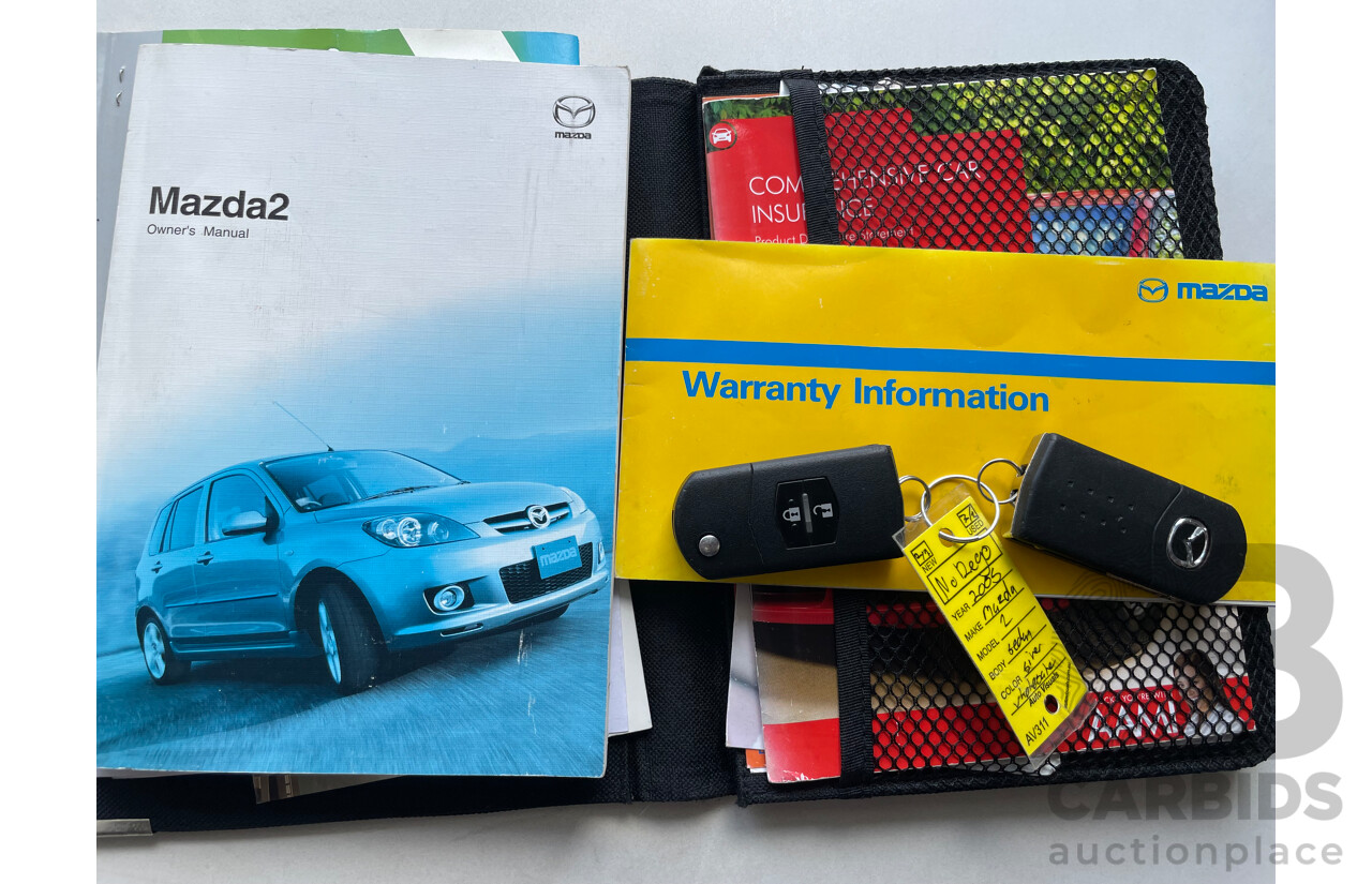 9/2005 Mazda Mazda2 MAXX DY MY05 UPGRADE 5d Hatchback Silver 1.5L