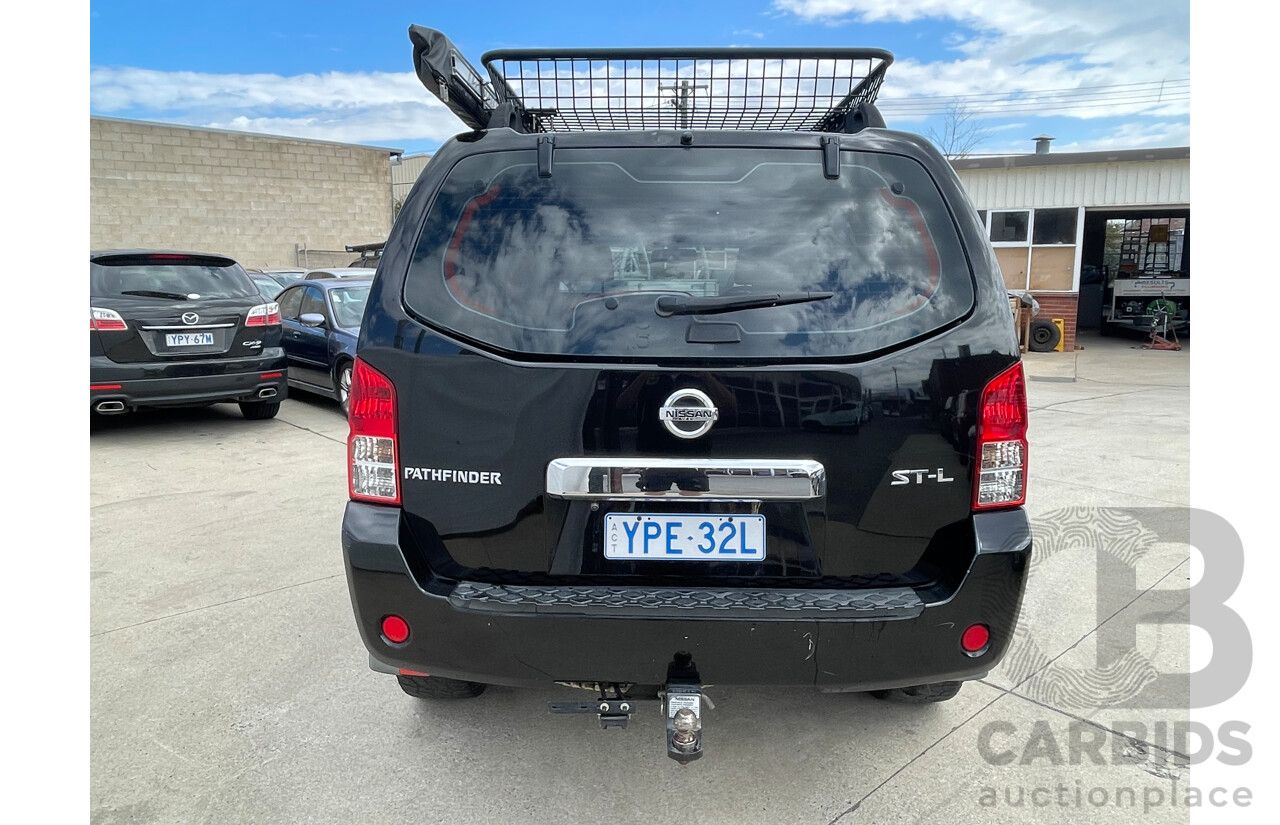 1/2007 Nissan Pathfinder ST-L (4x4) R51 MY07 4d Wagon Black 2.5L