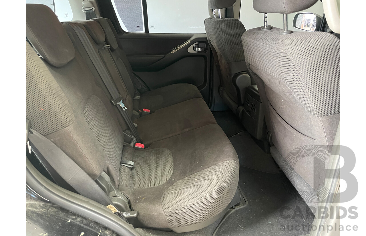 1/2007 Nissan Pathfinder ST-L (4x4) R51 MY07 4d Wagon Black 2.5L