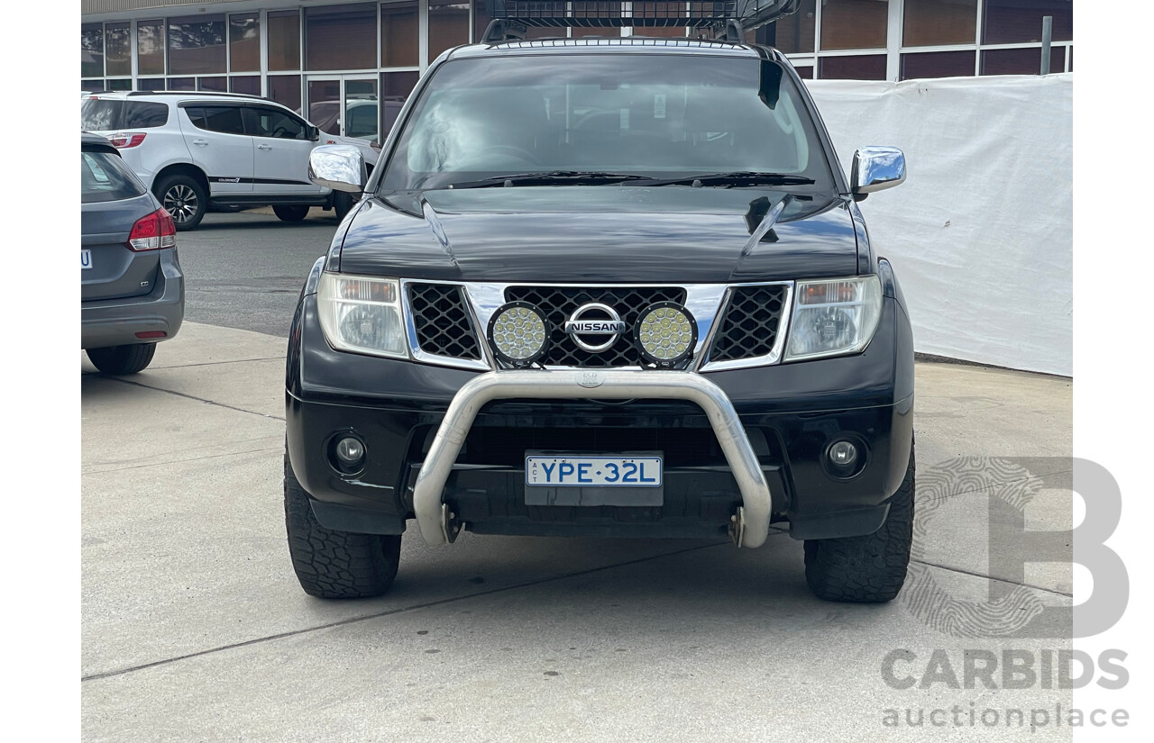 1/2007 Nissan Pathfinder ST-L (4x4) R51 MY07 4d Wagon Black 2.5L