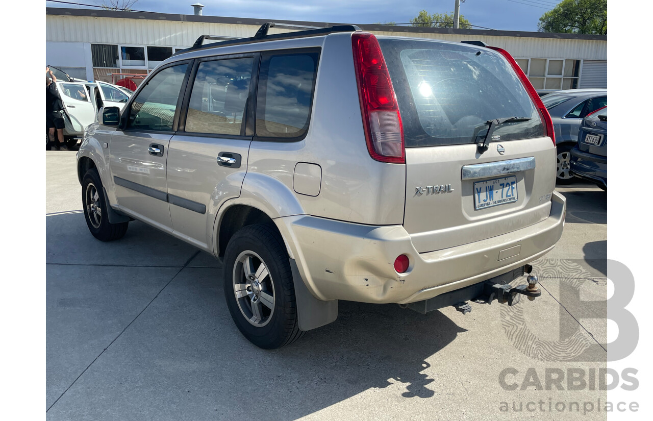6/2004 Nissan X-Trail ST (4x4) T30 4d Wagon Gold 2.5L