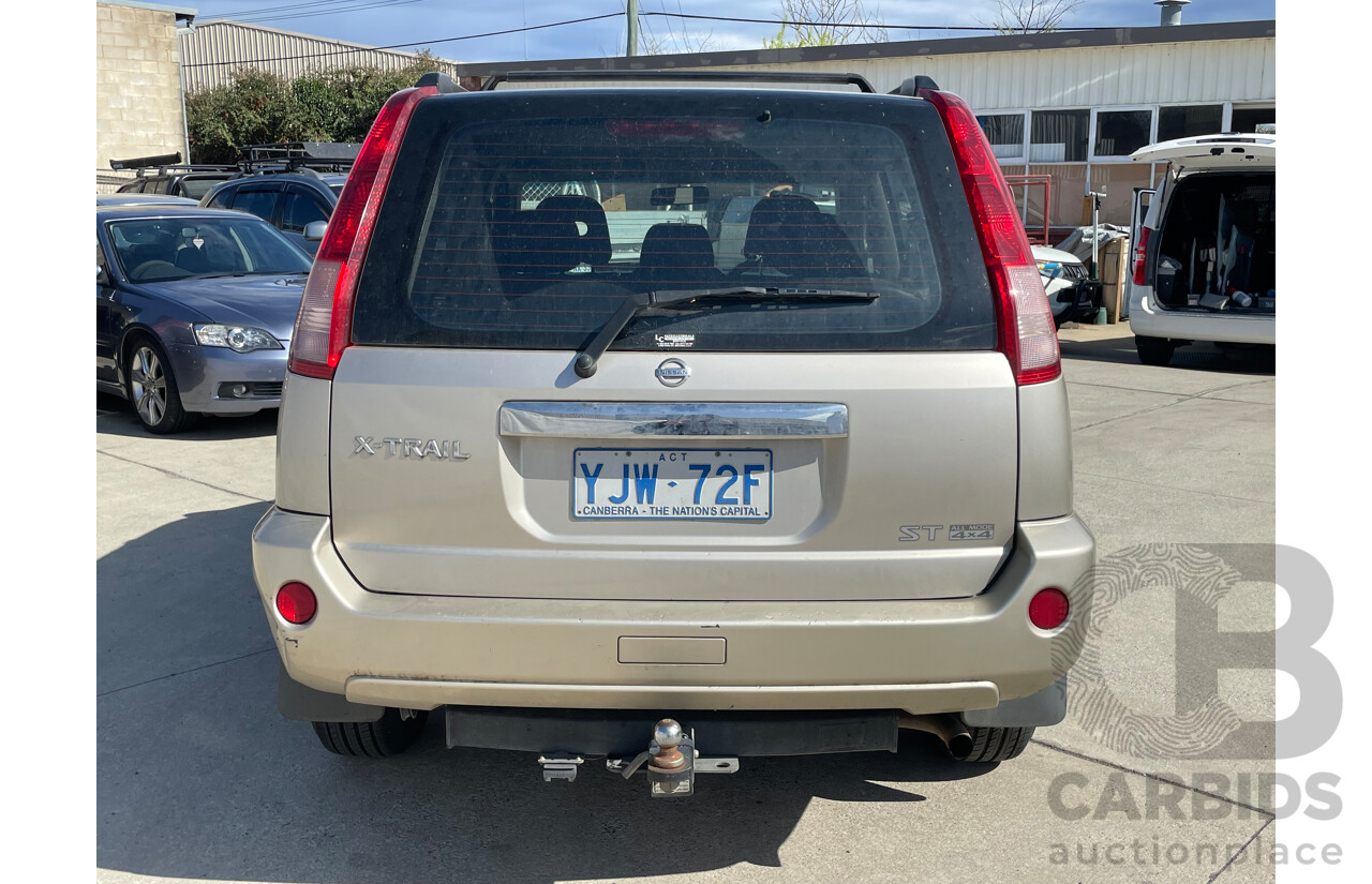 6/2004 Nissan X-Trail ST (4x4) T30 4d Wagon Gold 2.5L