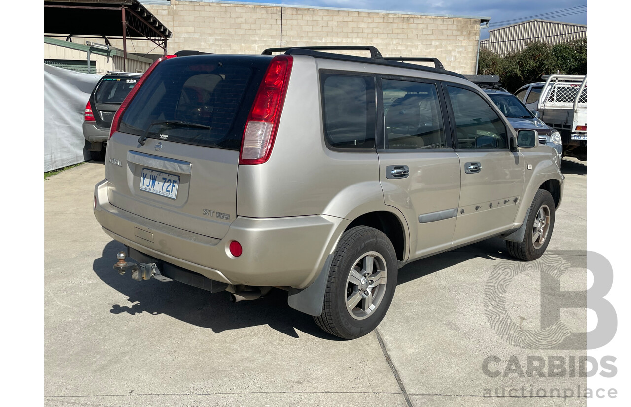 6/2004 Nissan X-Trail ST (4x4) T30 4d Wagon Gold 2.5L
