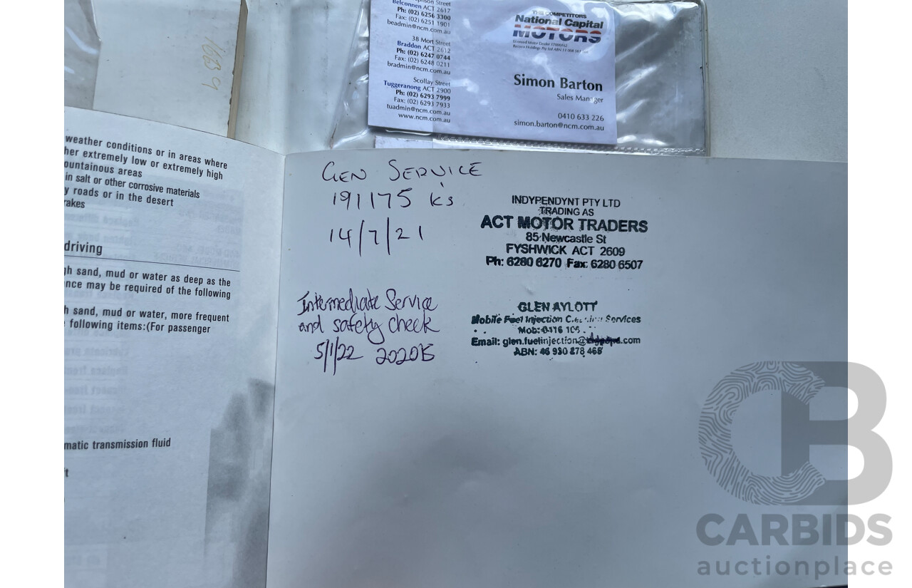 6/2004 Nissan X-Trail ST (4x4) T30 4d Wagon Gold 2.5L