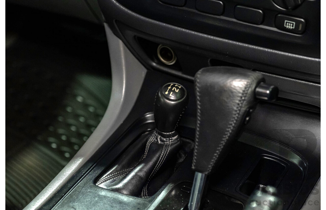 12/2000 Toyota Landcruiser GXL 100 Series (4x4) HDJ100R 4d Wagon Silver Turbo Diesel 1HD-FTE 4.2L