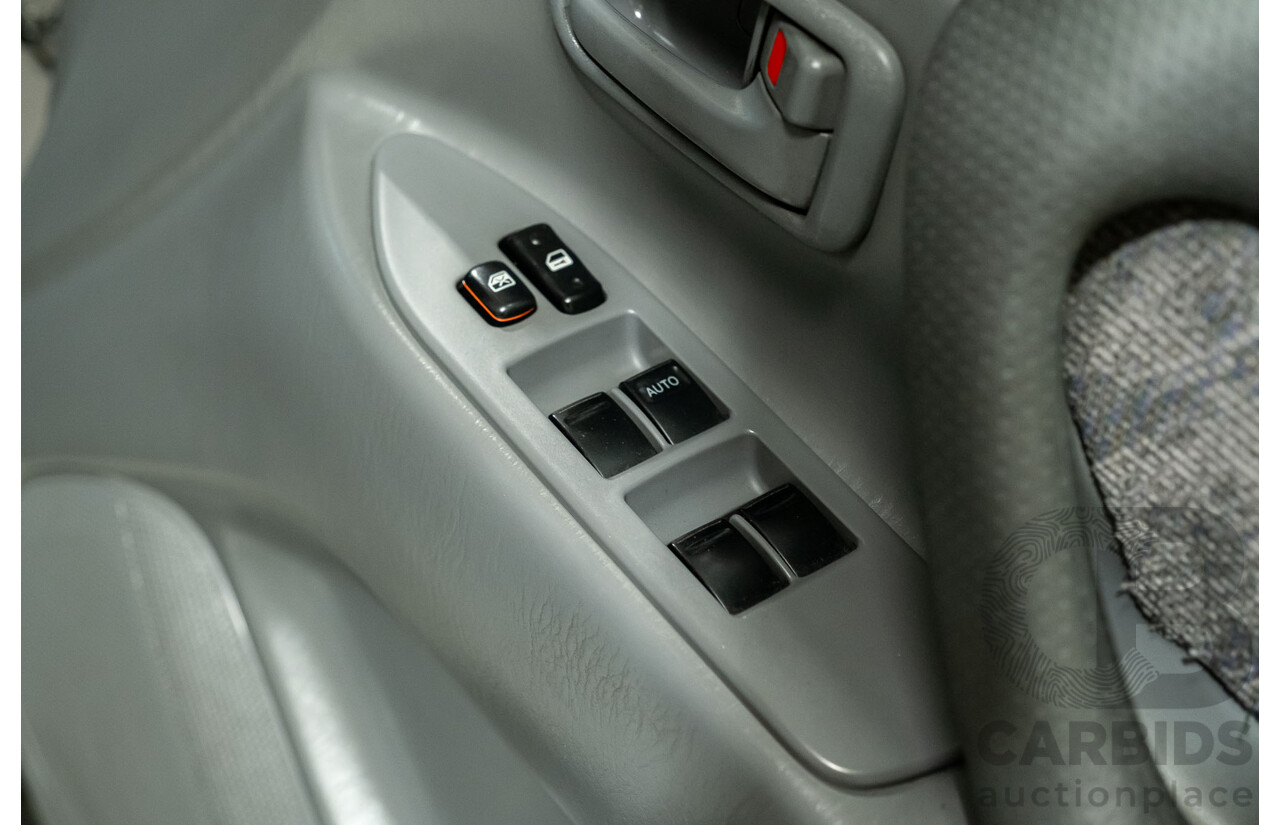 12/2000 Toyota Landcruiser GXL 100 Series (4x4) HDJ100R 4d Wagon Silver Turbo Diesel 1HD-FTE 4.2L