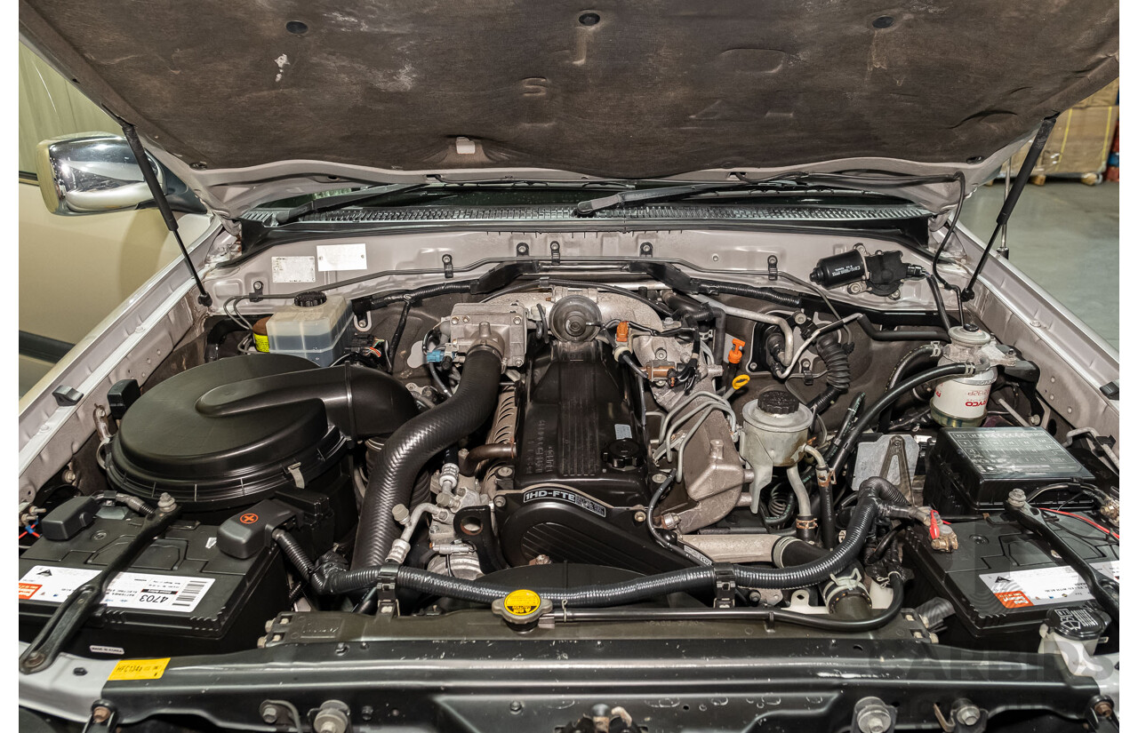 12/2000 Toyota Landcruiser GXL 100 Series (4x4) HDJ100R 4d Wagon Silver Turbo Diesel 1HD-FTE 4.2L