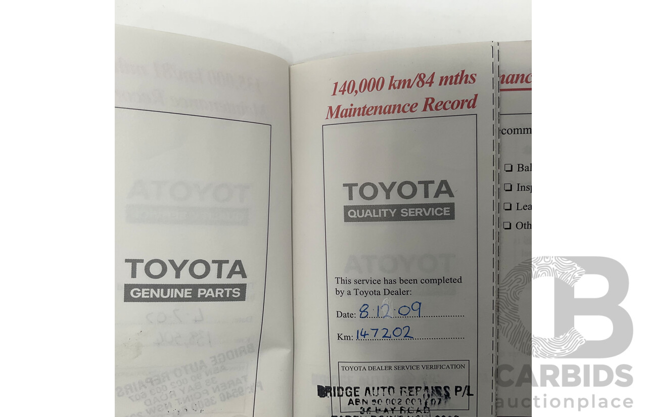 12/2000 Toyota Landcruiser GXL 100 Series (4x4) HDJ100R 4d Wagon Silver Turbo Diesel 1HD-FTE 4.2L