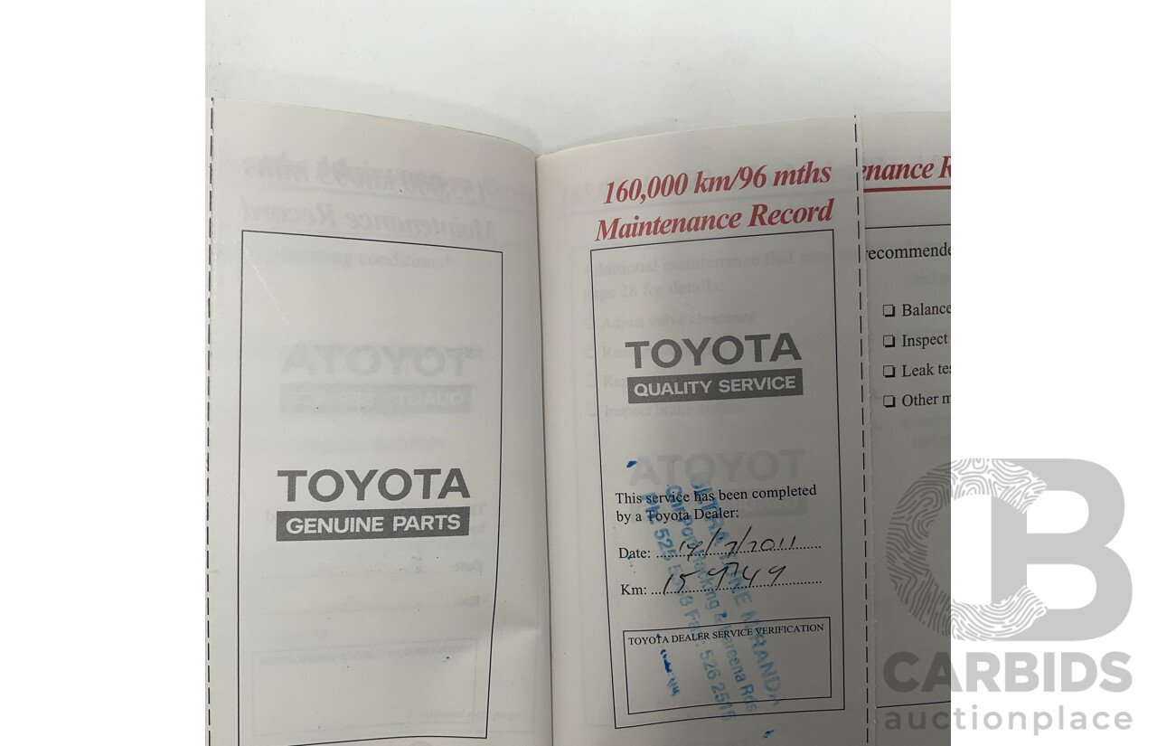 12/2000 Toyota Landcruiser GXL 100 Series (4x4) HDJ100R 4d Wagon Silver Turbo Diesel 1HD-FTE 4.2L