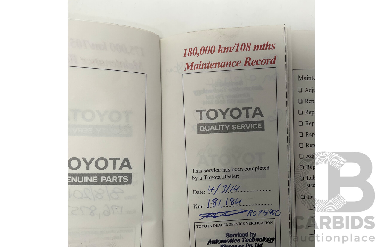 12/2000 Toyota Landcruiser GXL 100 Series (4x4) HDJ100R 4d Wagon Silver Turbo Diesel 1HD-FTE 4.2L