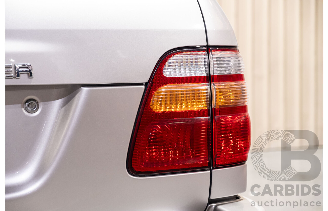 12/2000 Toyota Landcruiser GXL 100 Series (4x4) HDJ100R 4d Wagon Silver Turbo Diesel 1HD-FTE 4.2L