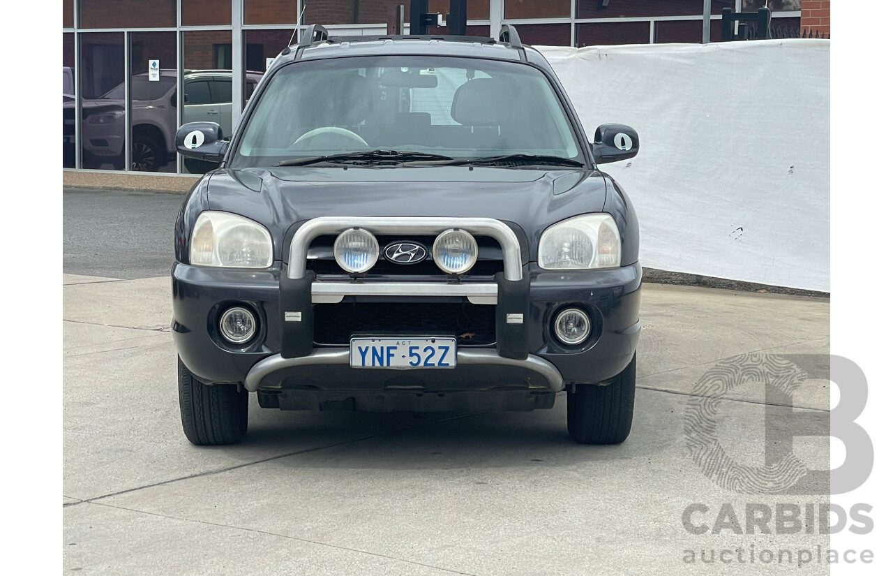 8/2005 Hyundai Santa Fe (4x4) 05 UPDATE 4d Wagon Grey 2.7L