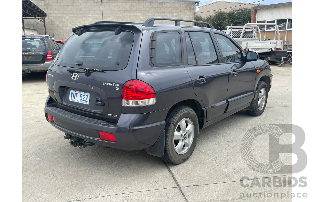 8/2005 Hyundai Santa Fe (4x4) 05 UPDATE 4d Wagon Grey 2.7L