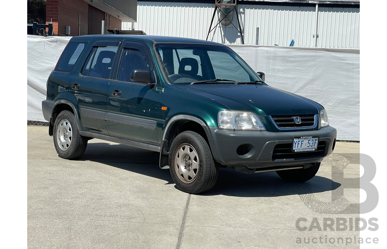 9/2001 Honda CRV (4x4)  4d Wagon Green 2.0L