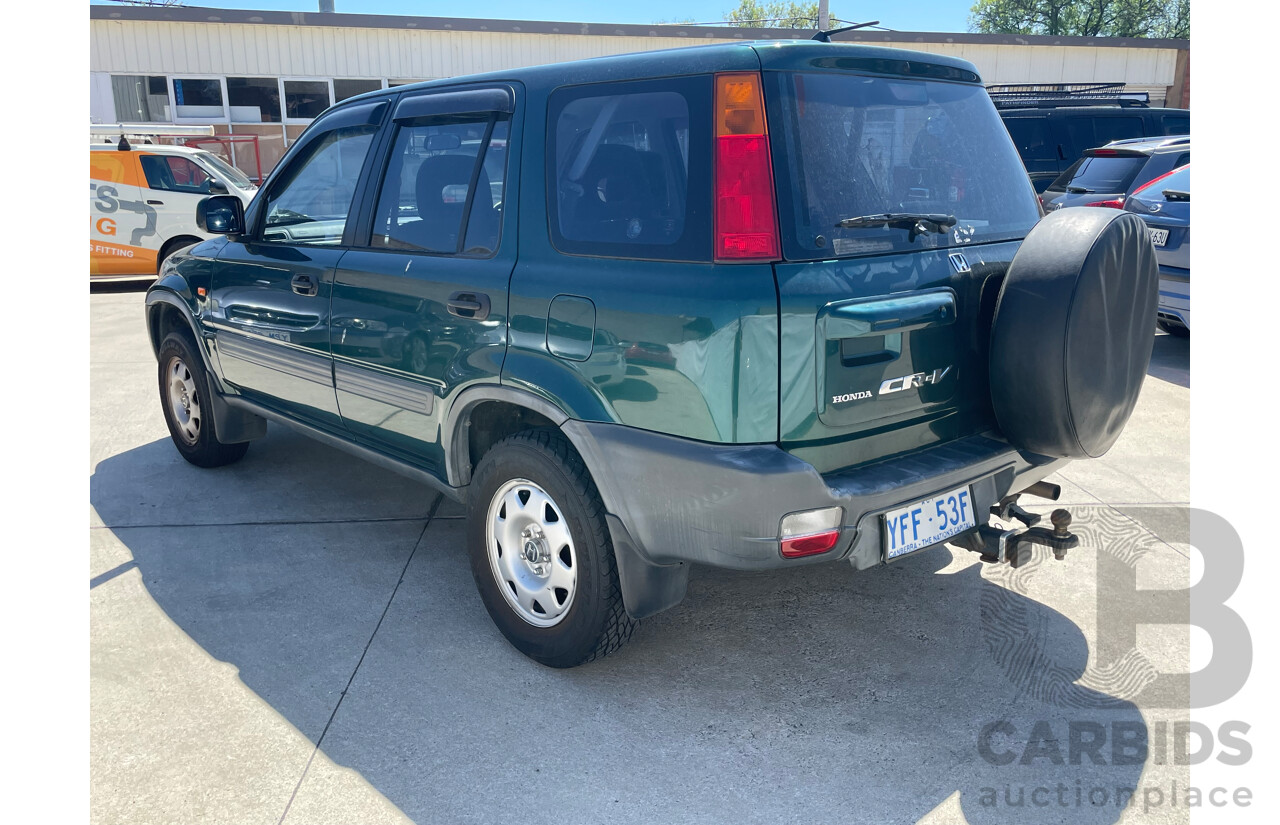 9/2001 Honda CRV (4x4)  4d Wagon Green 2.0L