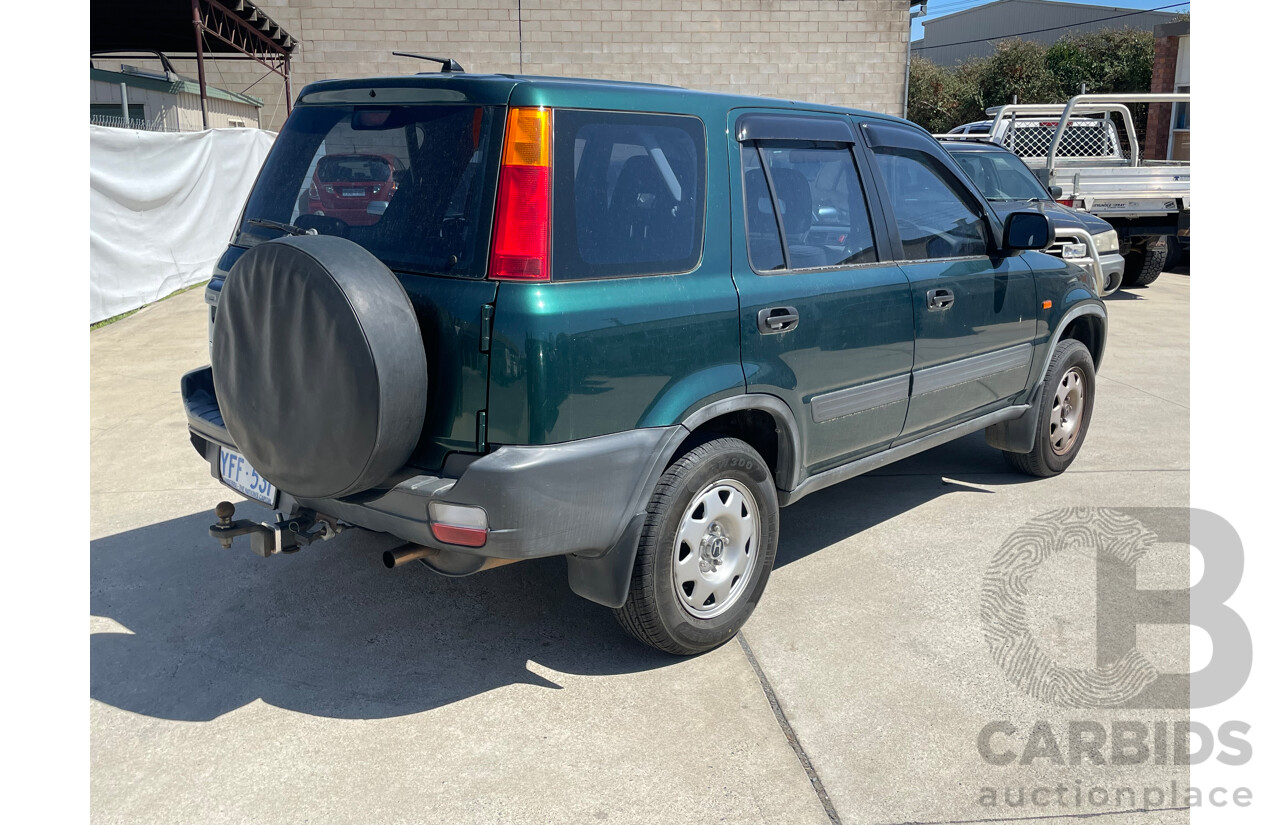 9/2001 Honda CRV (4x4)  4d Wagon Green 2.0L