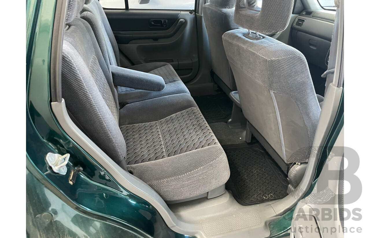 9/2001 Honda CRV (4x4)  4d Wagon Green 2.0L