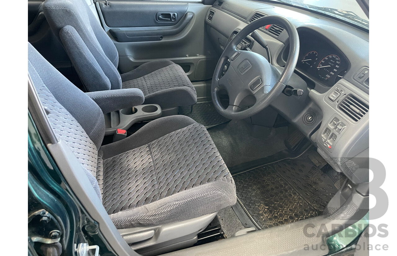 9/2001 Honda CRV (4x4)  4d Wagon Green 2.0L